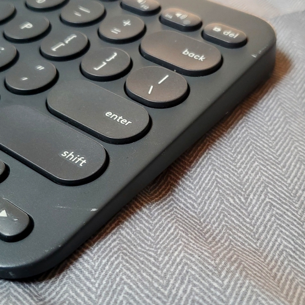 Logitech Keyboard (Dark gray) - Picture 4 of 4